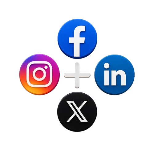Social media marketing services icon