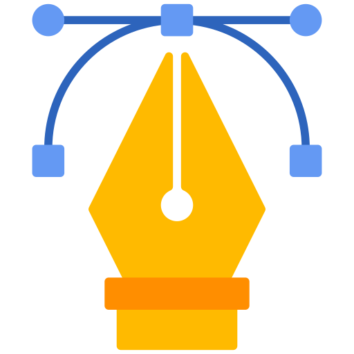 Graphic designing services icon